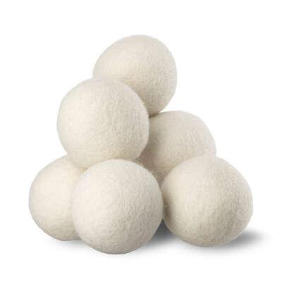 Wool balls for dryers (6 pcs)