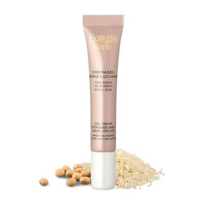 Cremagel borse e occhiaie - con acido Ialuronico, Riso e Soia