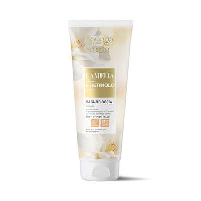 Bath and shower gel - with Retinol and hyperfermented Camellia extract from Tenuta Bottega Verde (200 ml) - all skin types