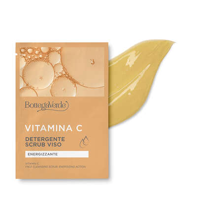 Vitamina C - Detergente scrub viso - energizzante